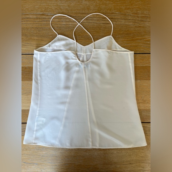 Broadway & Broome (bought in Madewell) Silk Cream Camisole size S - Picture 3 of 6